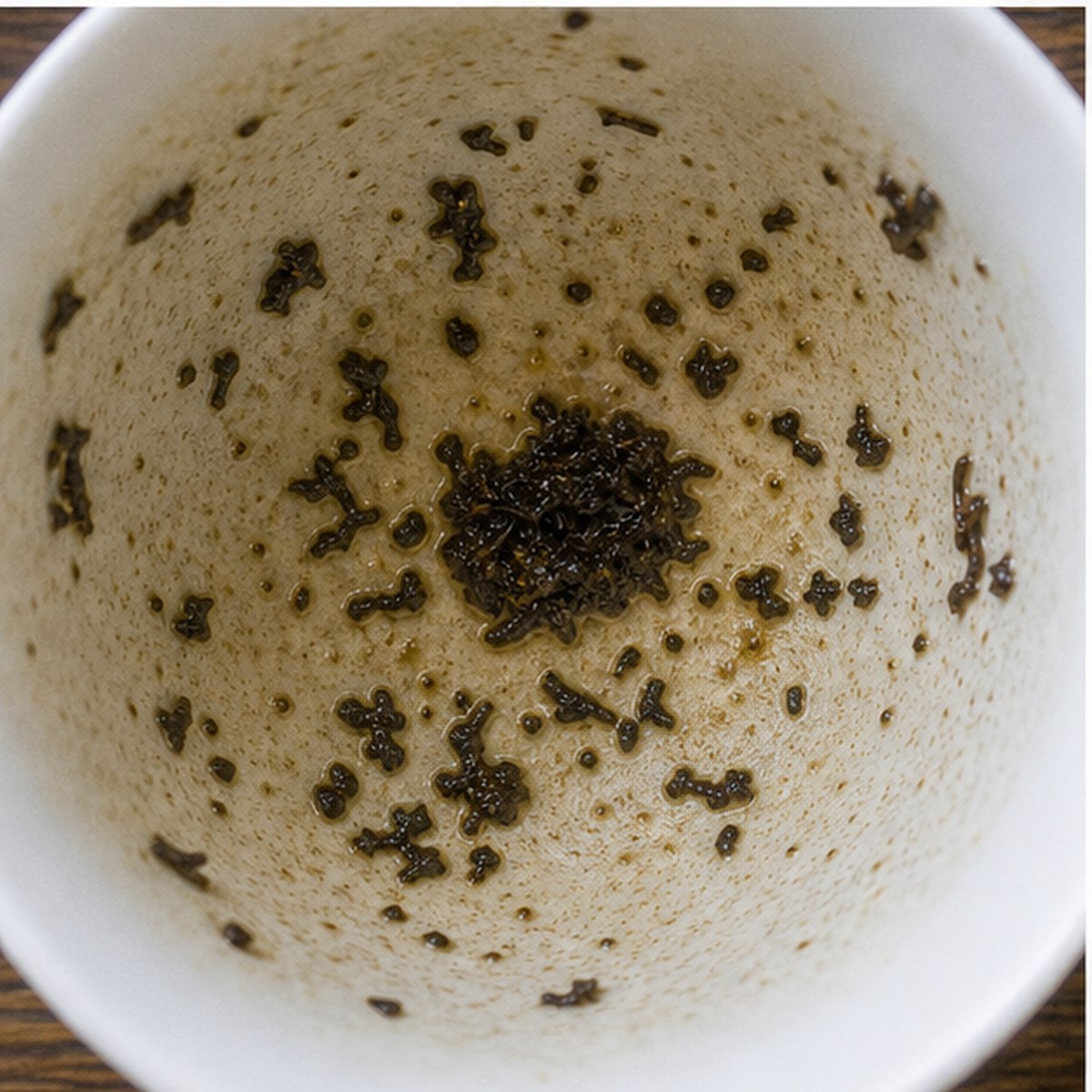 Melon tea leaves cup variation two