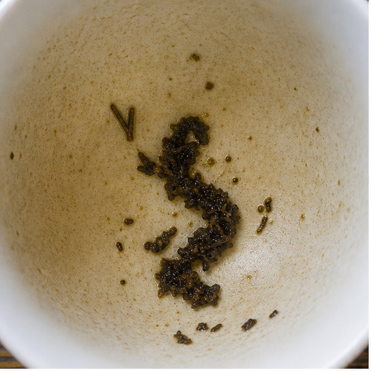 Mermaid tea leaf reading cup example