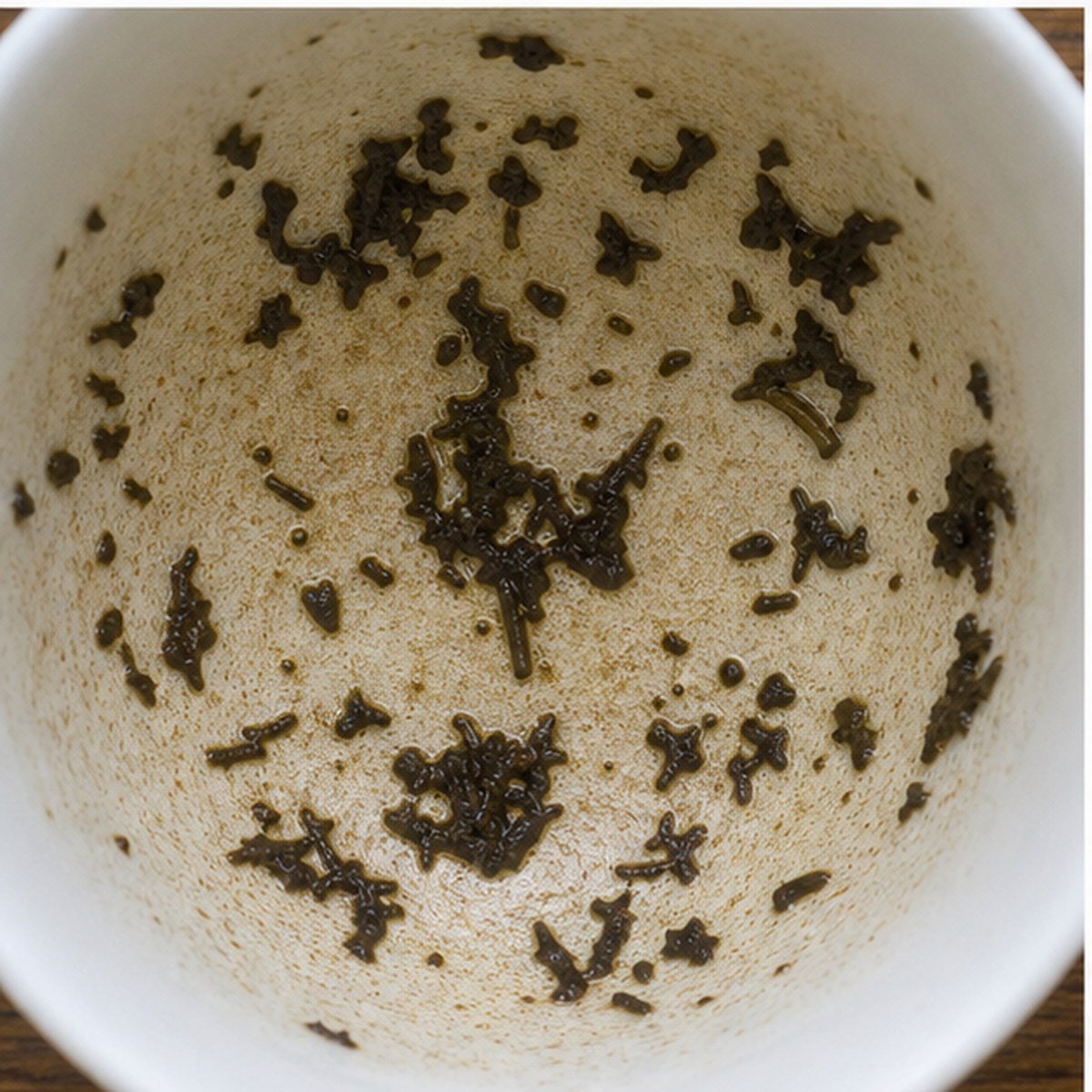 Mine-Shaft tea leaves cup variation two