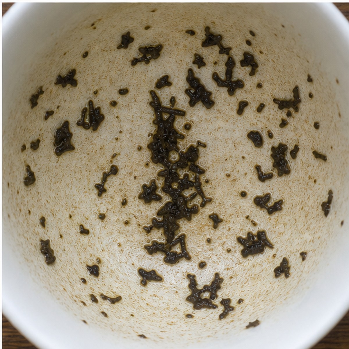 Mine-Shaft tea leaves cup variation three