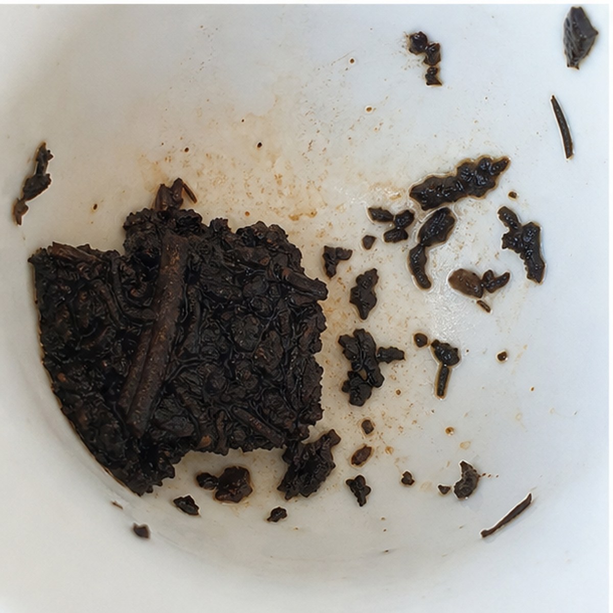 Monkey-On-Organ tea leaves cup variation two