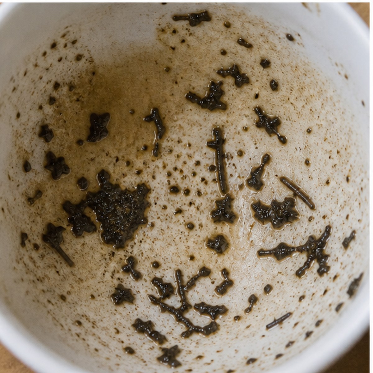 Monkey tea leaves cup variation two