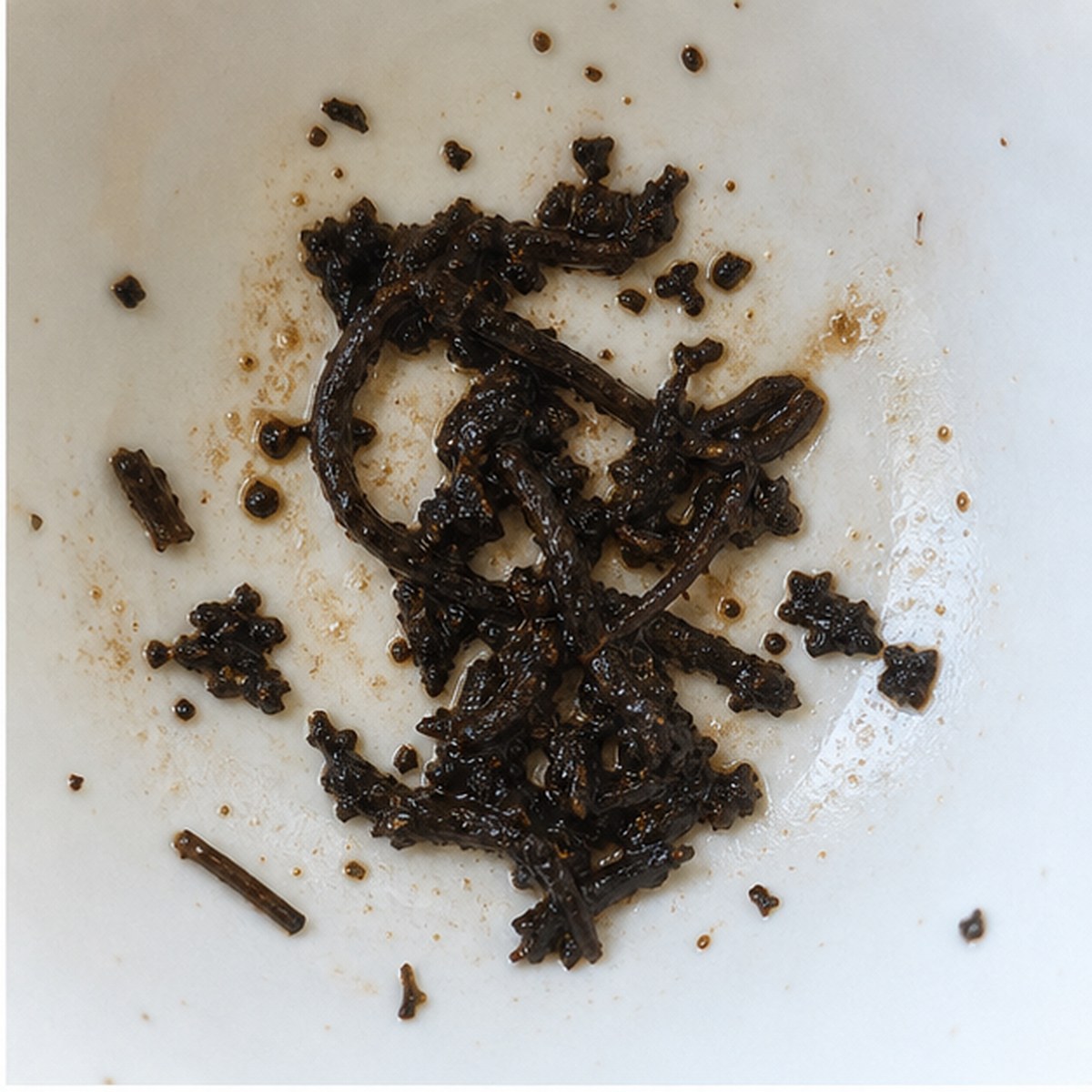 Monograms tea leaves cup variation one
