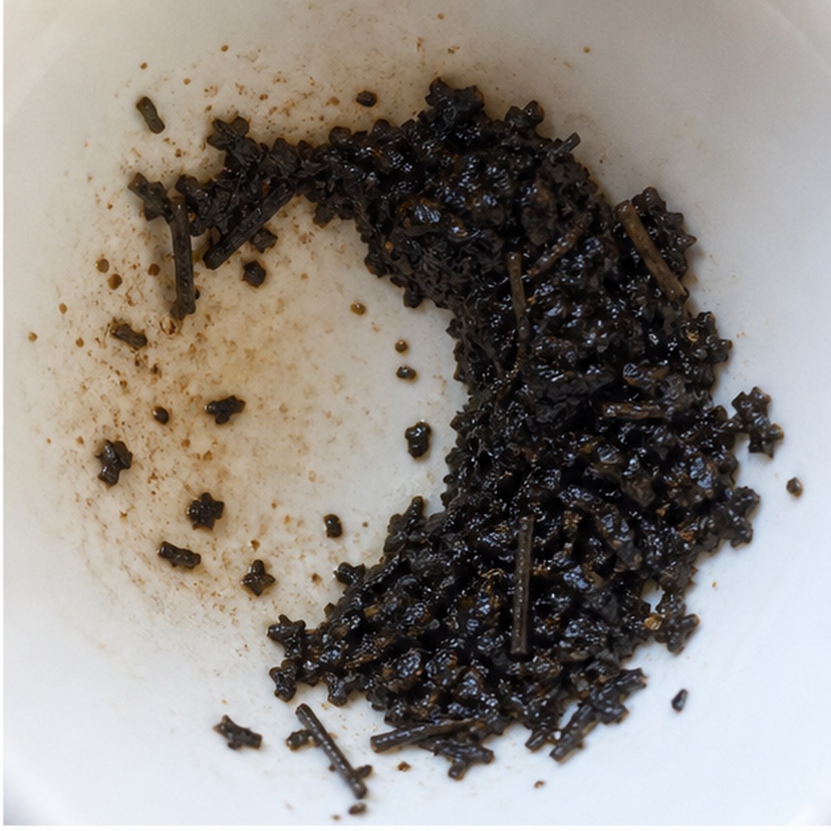 Moon tea leaves cup variation one