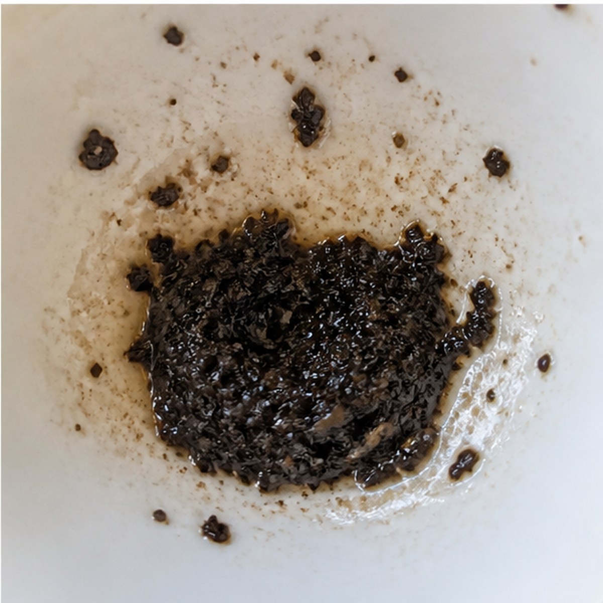 Mortar tea leaves cup variation three