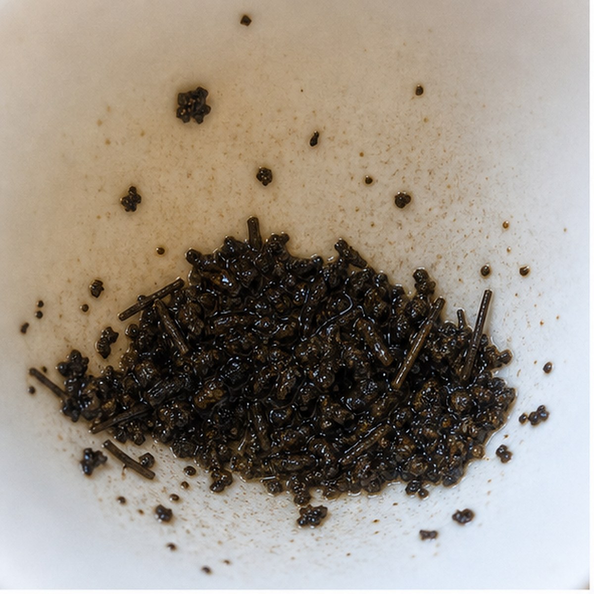 Mountain tea leaf reading cup example
