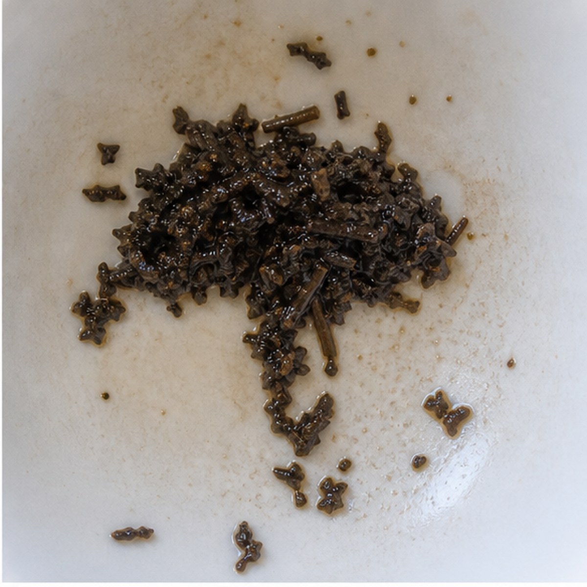Mushroom tea leaves cup variation one