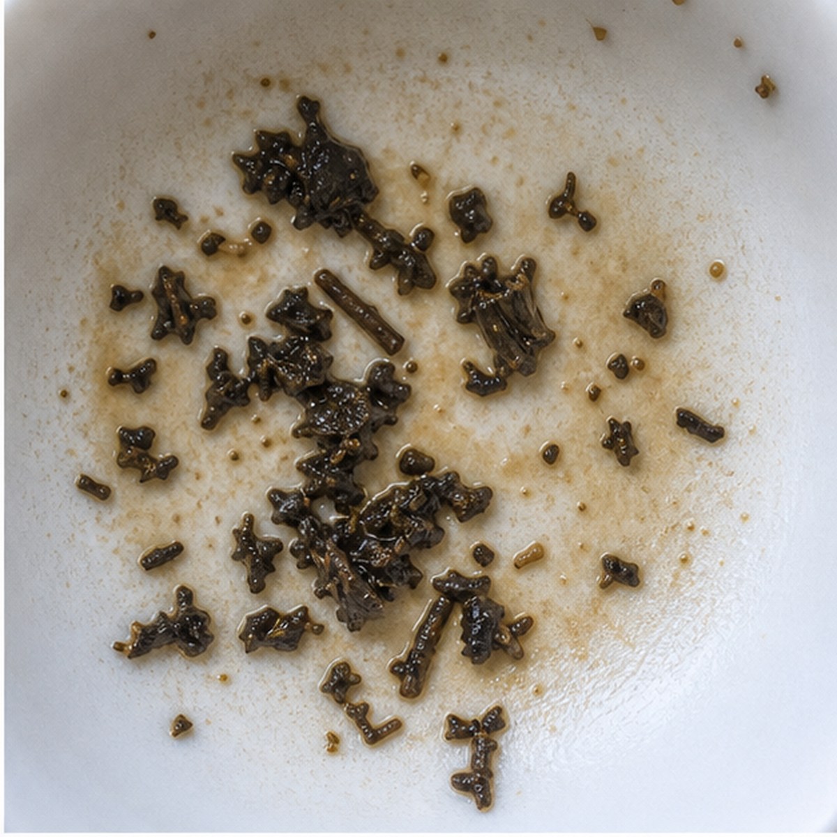 Nail tea leaves cup variation one