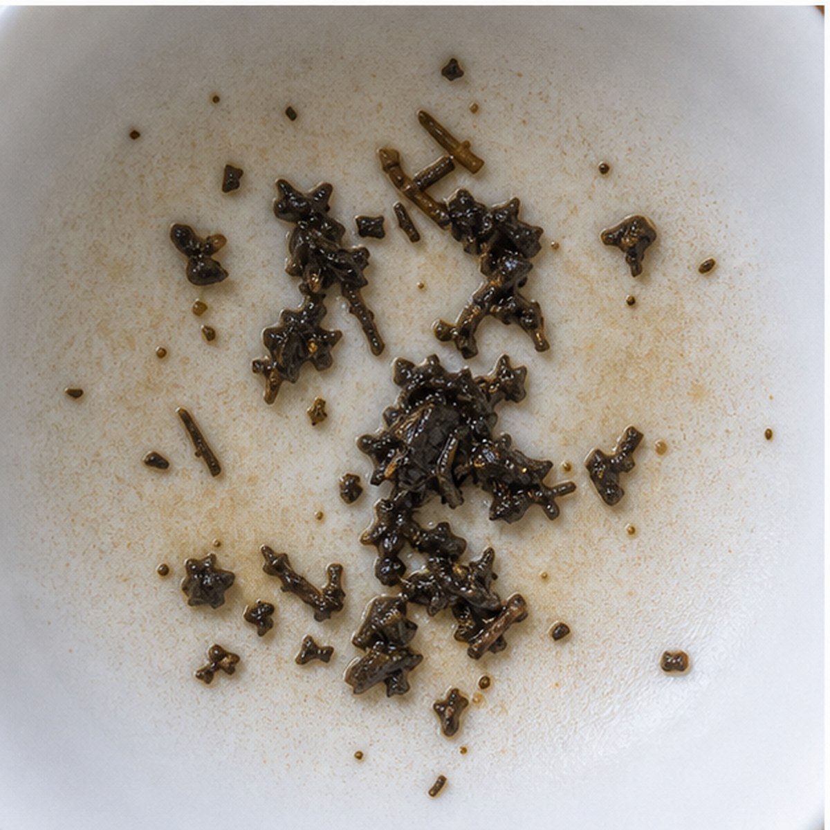 Nail tea leaves cup variation two