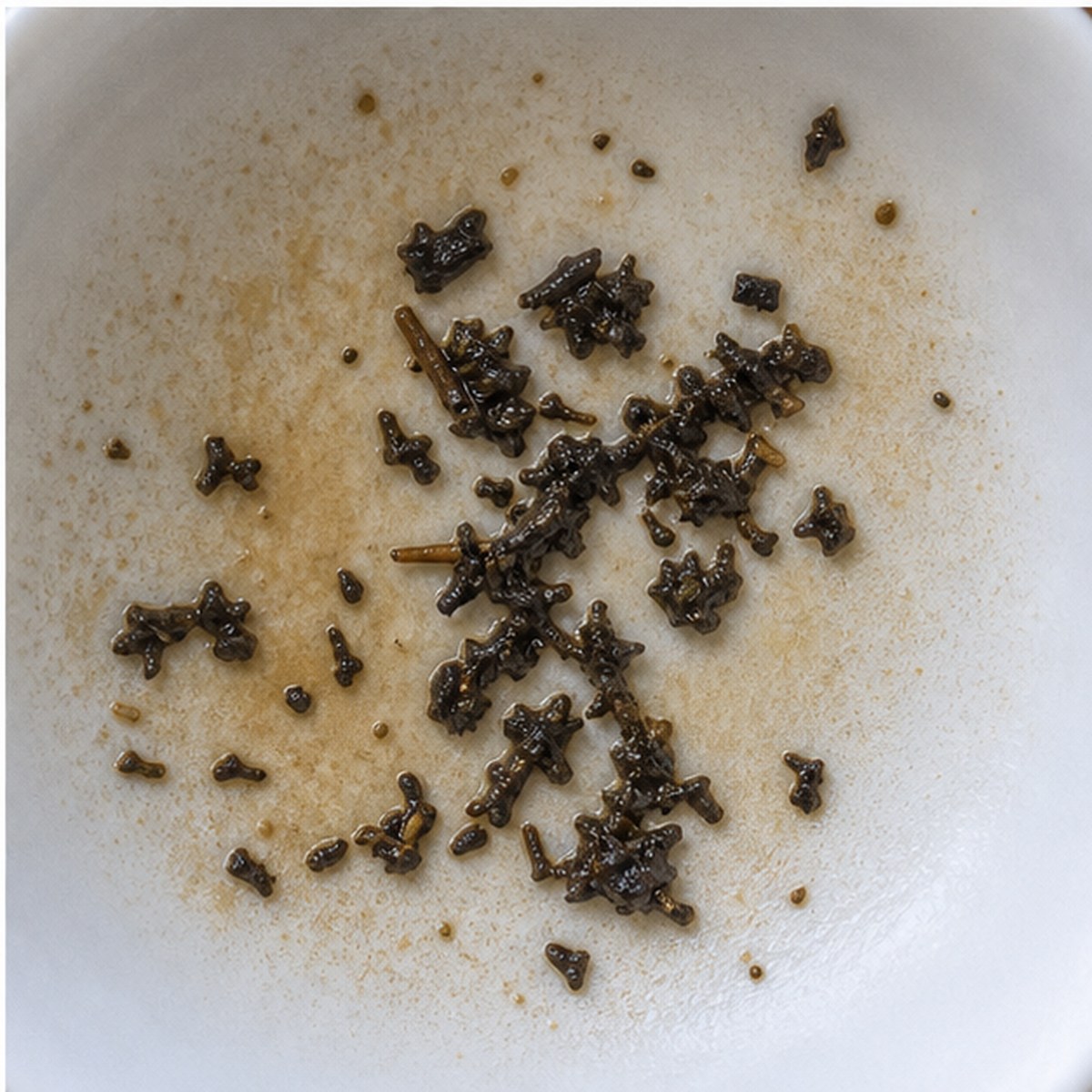Nail tea leaves cup variation three