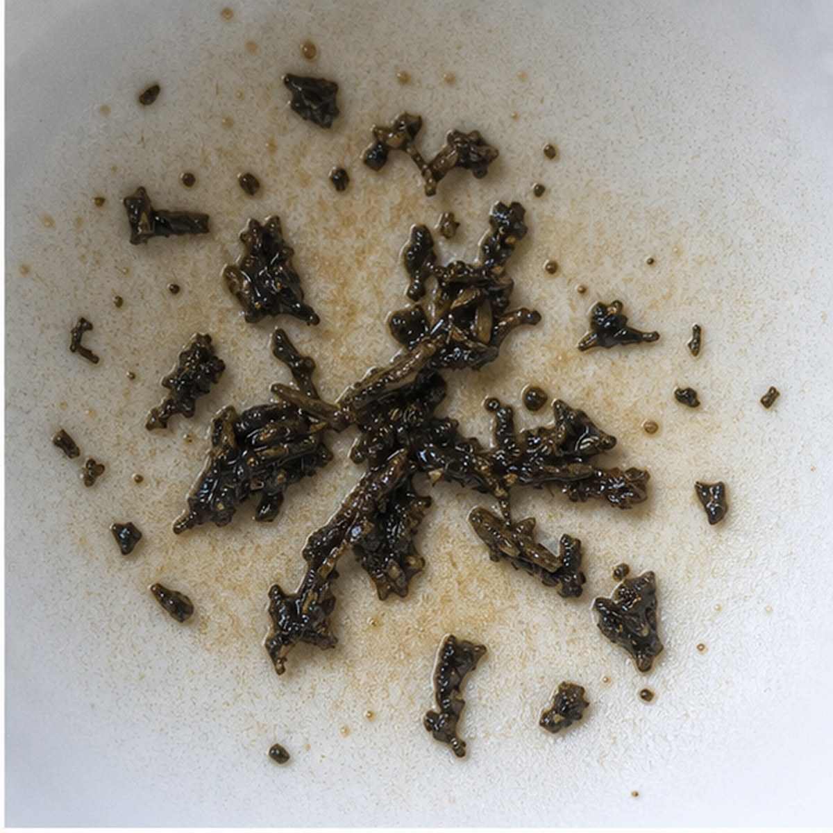 Narcissus tea leaves cup variation one