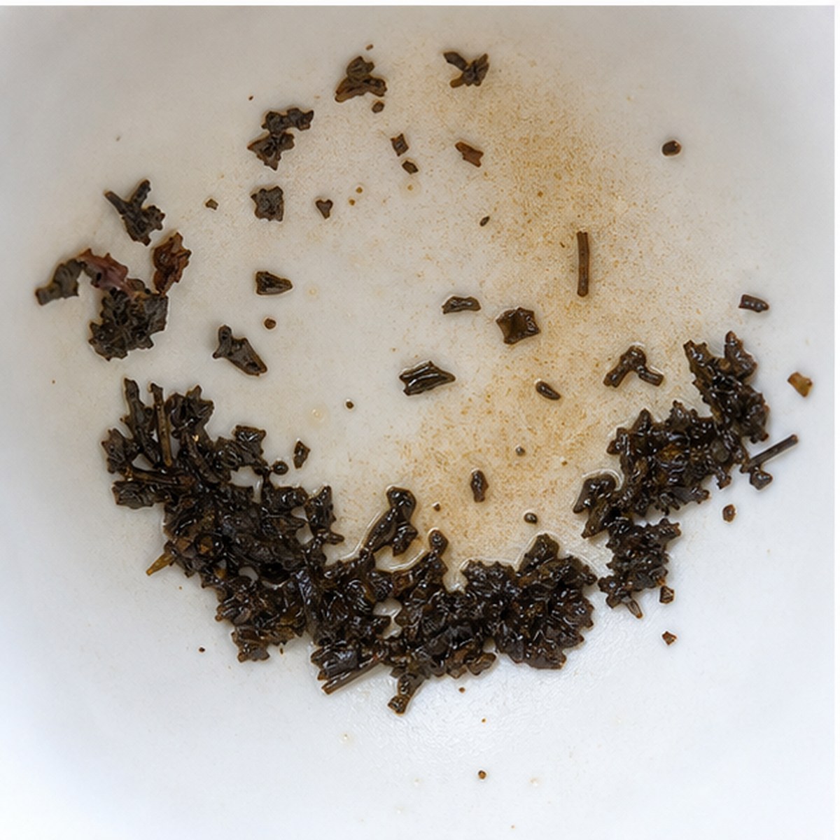 Necklace tea leaves cup variation two