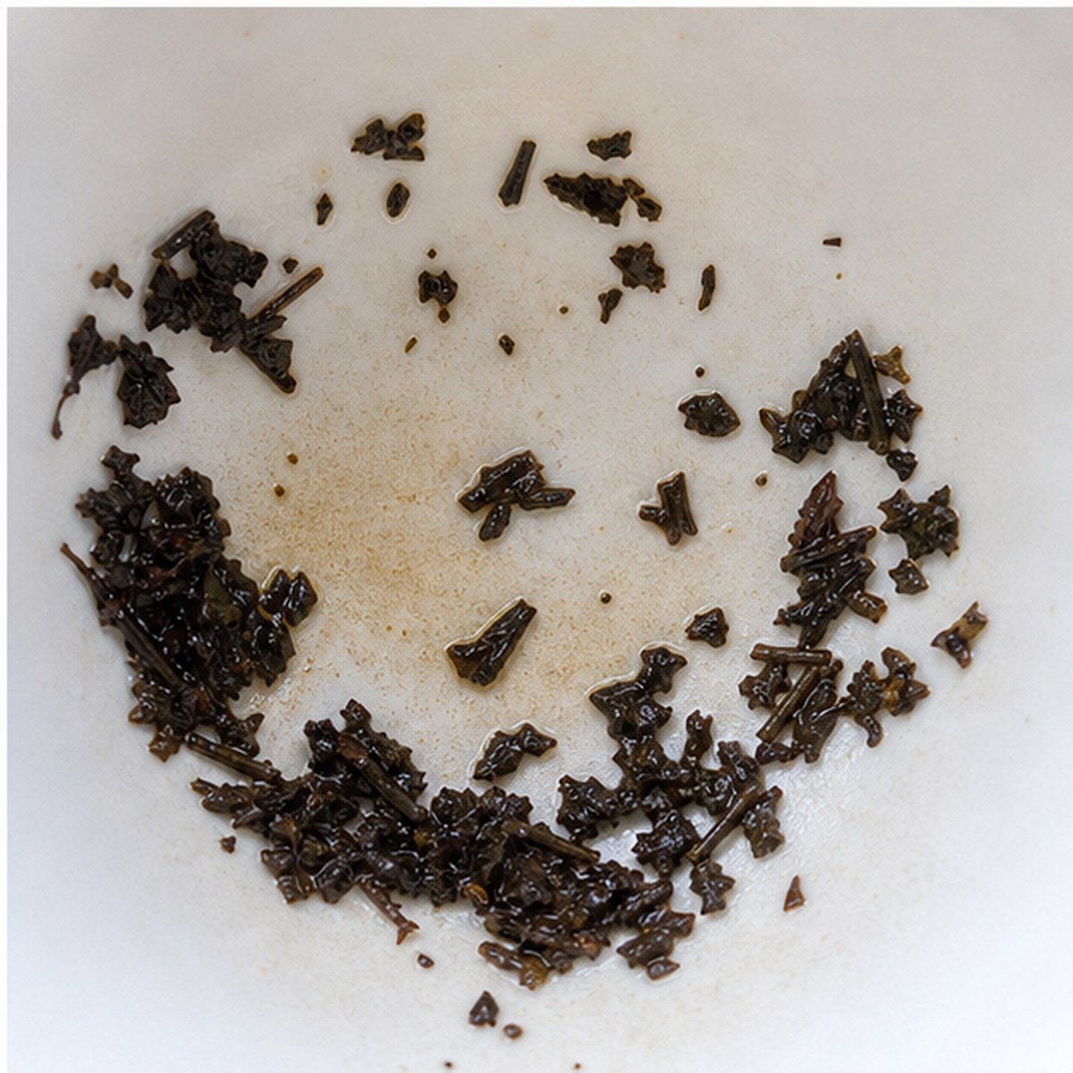Necklace tea leaves cup variation three