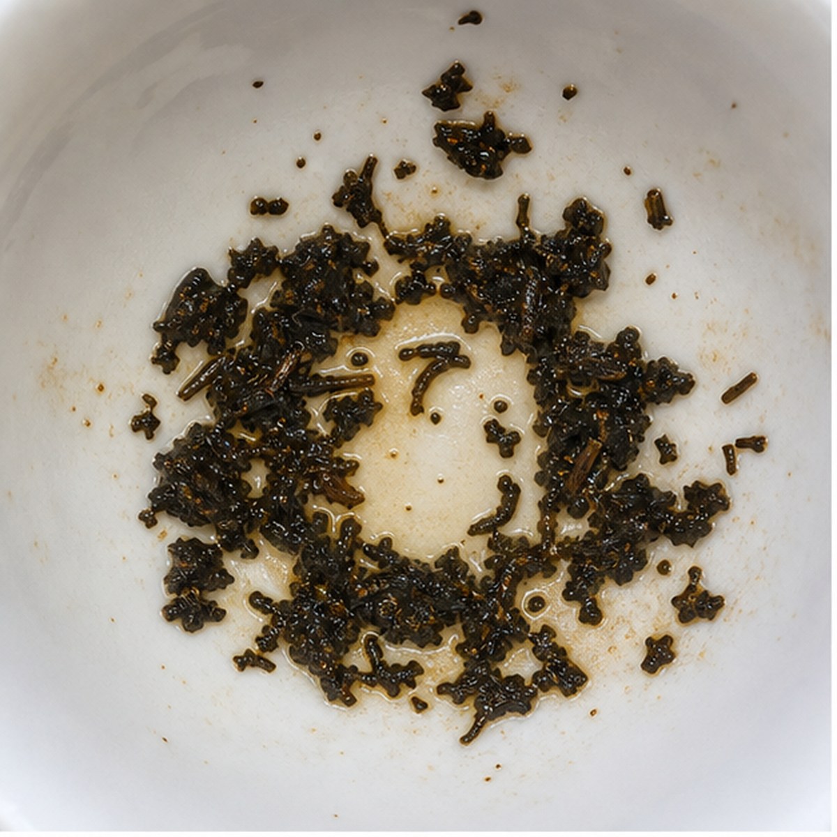 Nest tea leaf reading cup example