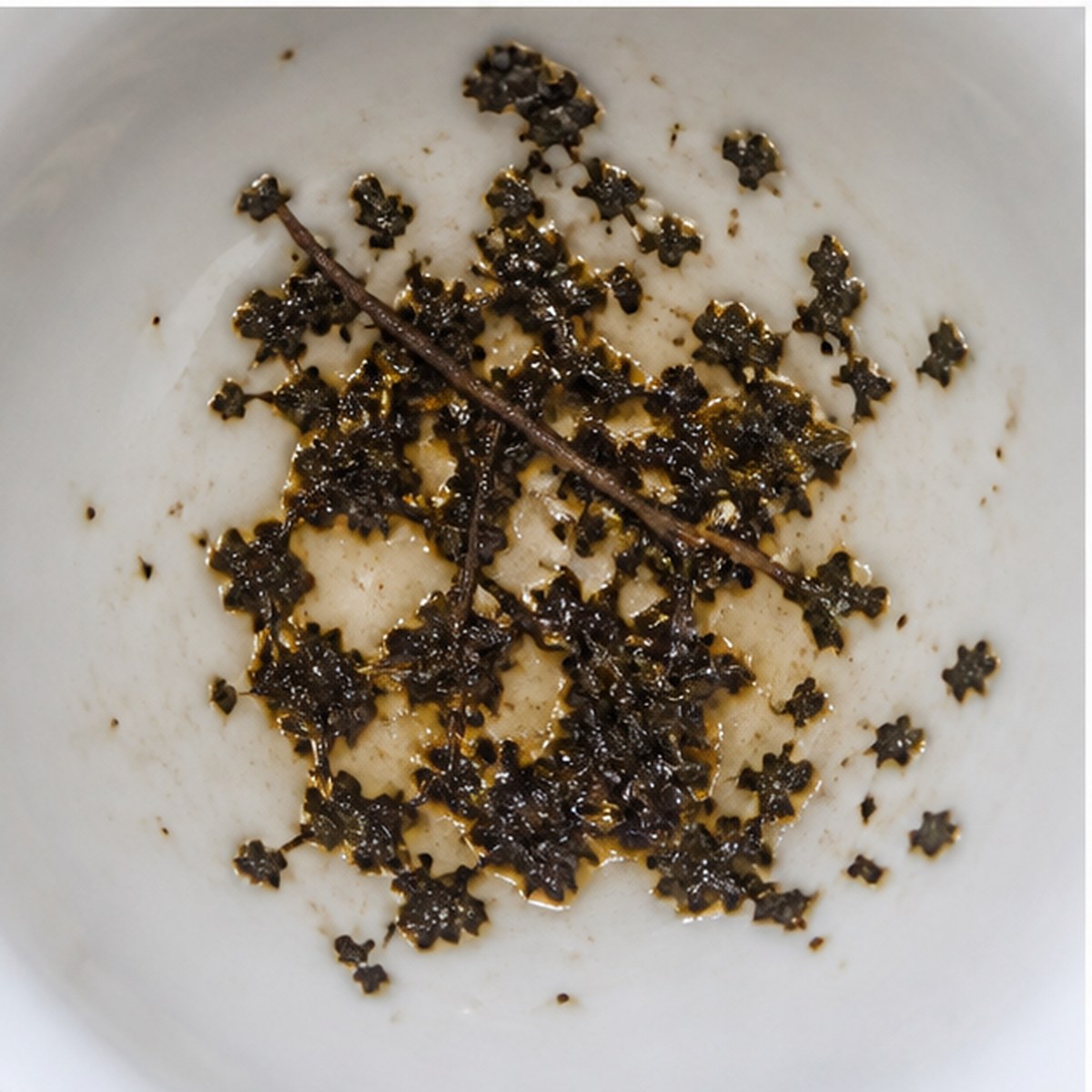 Net tea leaves cup variation two