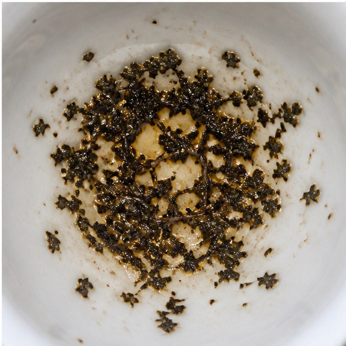 Net tea leaves cup variation three