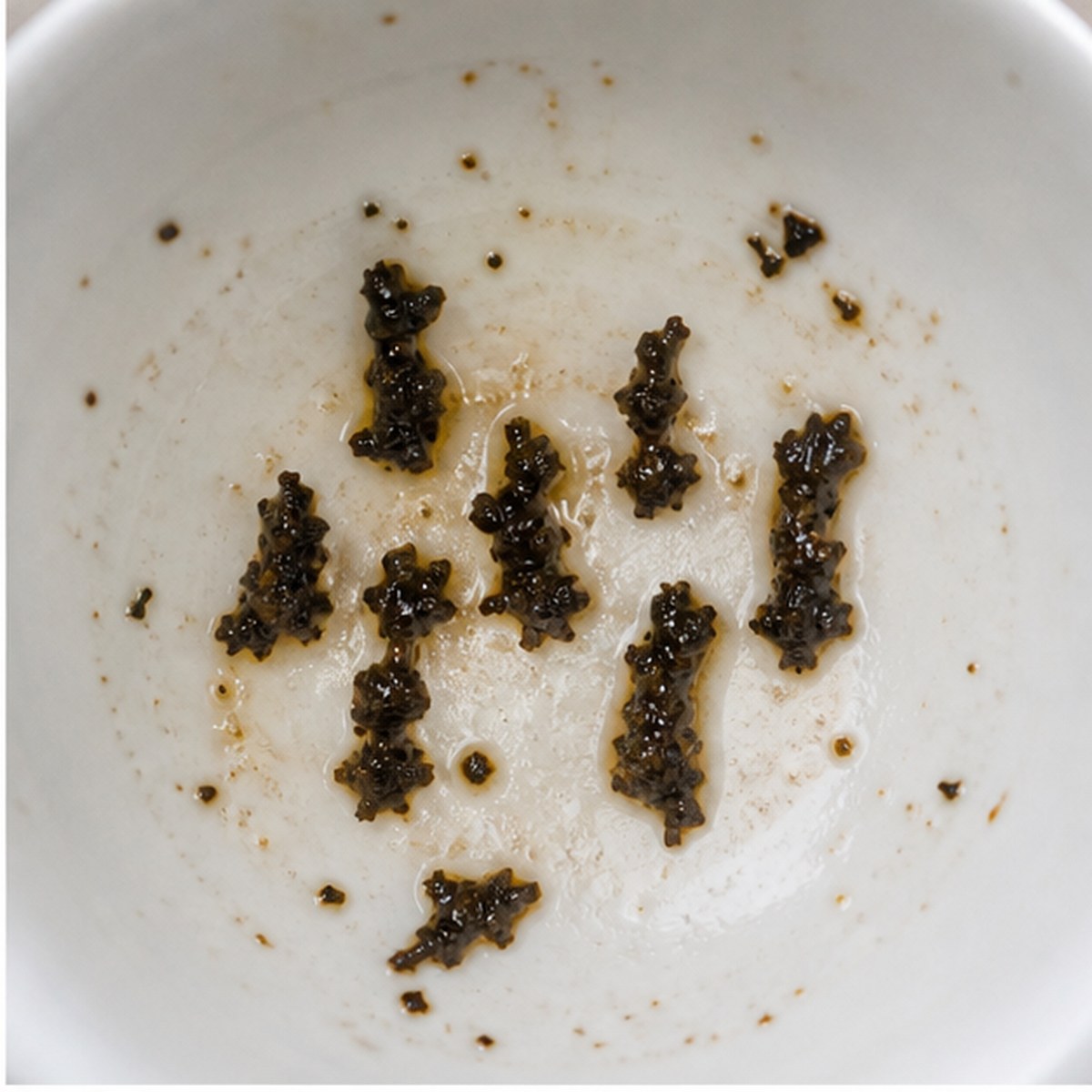 Ninepins tea leaves cup variation one