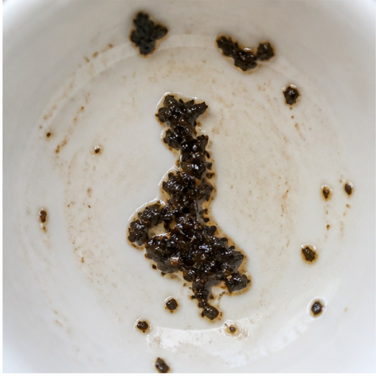 Nose tea leaves cup variation one