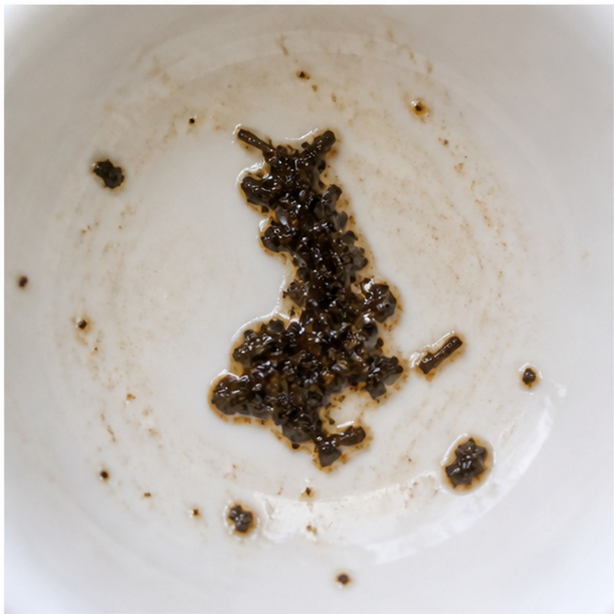Nose tea leaves cup variation three