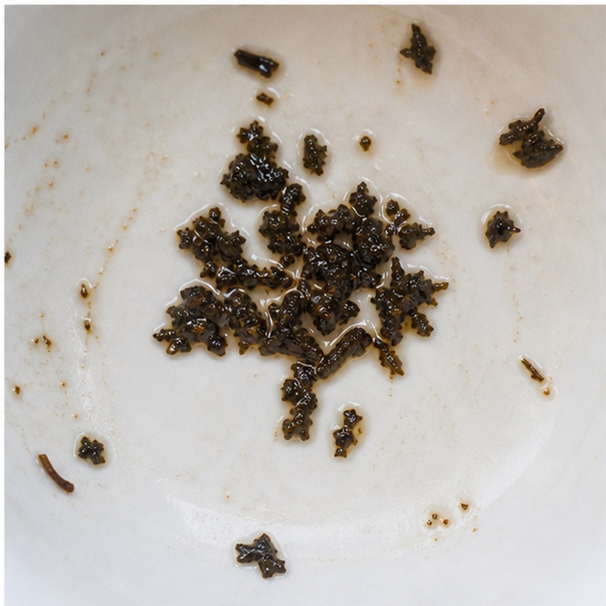 Nosegay tea leaves cup variation three