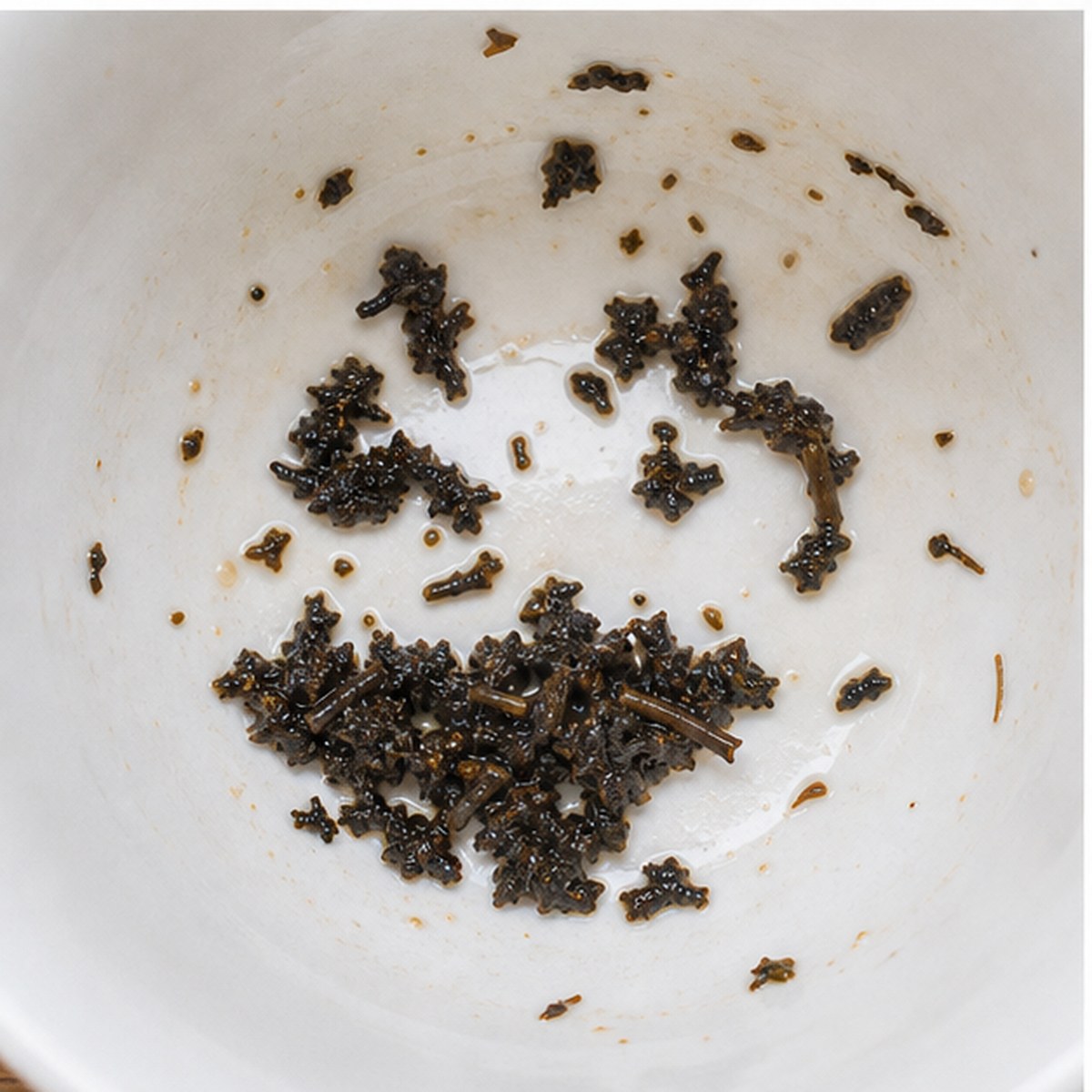 Numbers tea leaves cup variation two