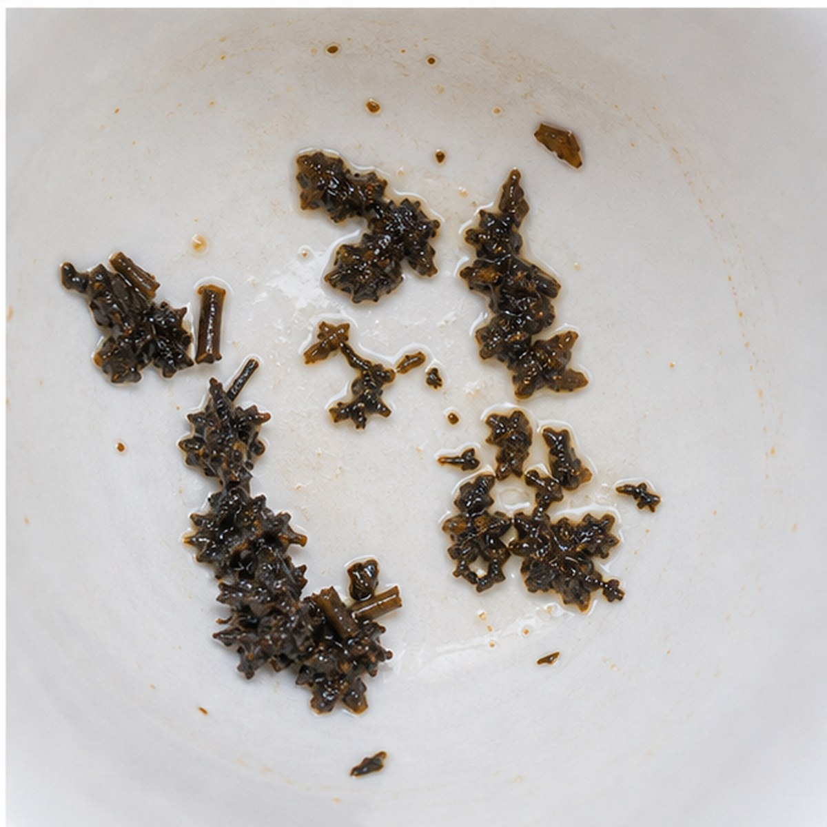 Numbers tea leaves cup variation three