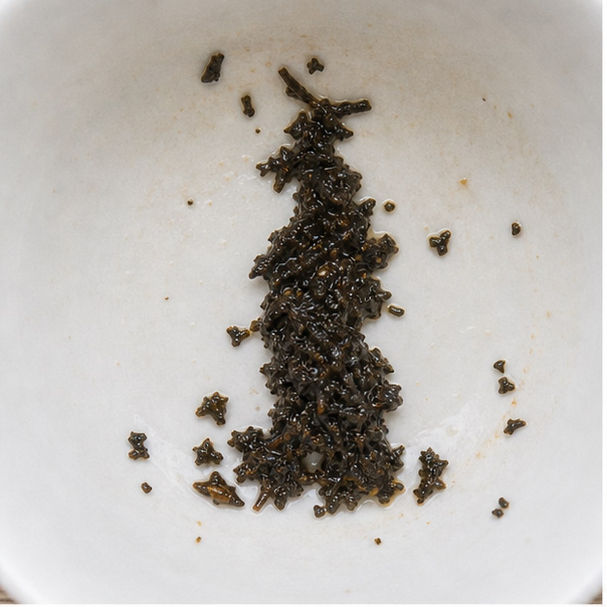 Nurse tea leaf reading cup example