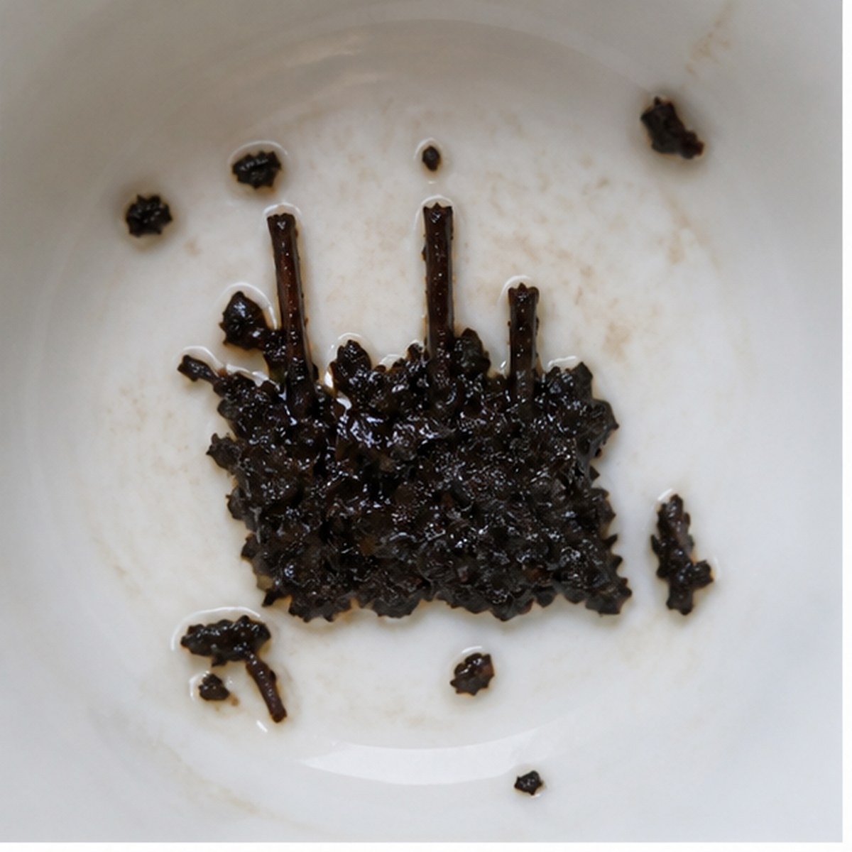 Organ tea leaf reading cup example