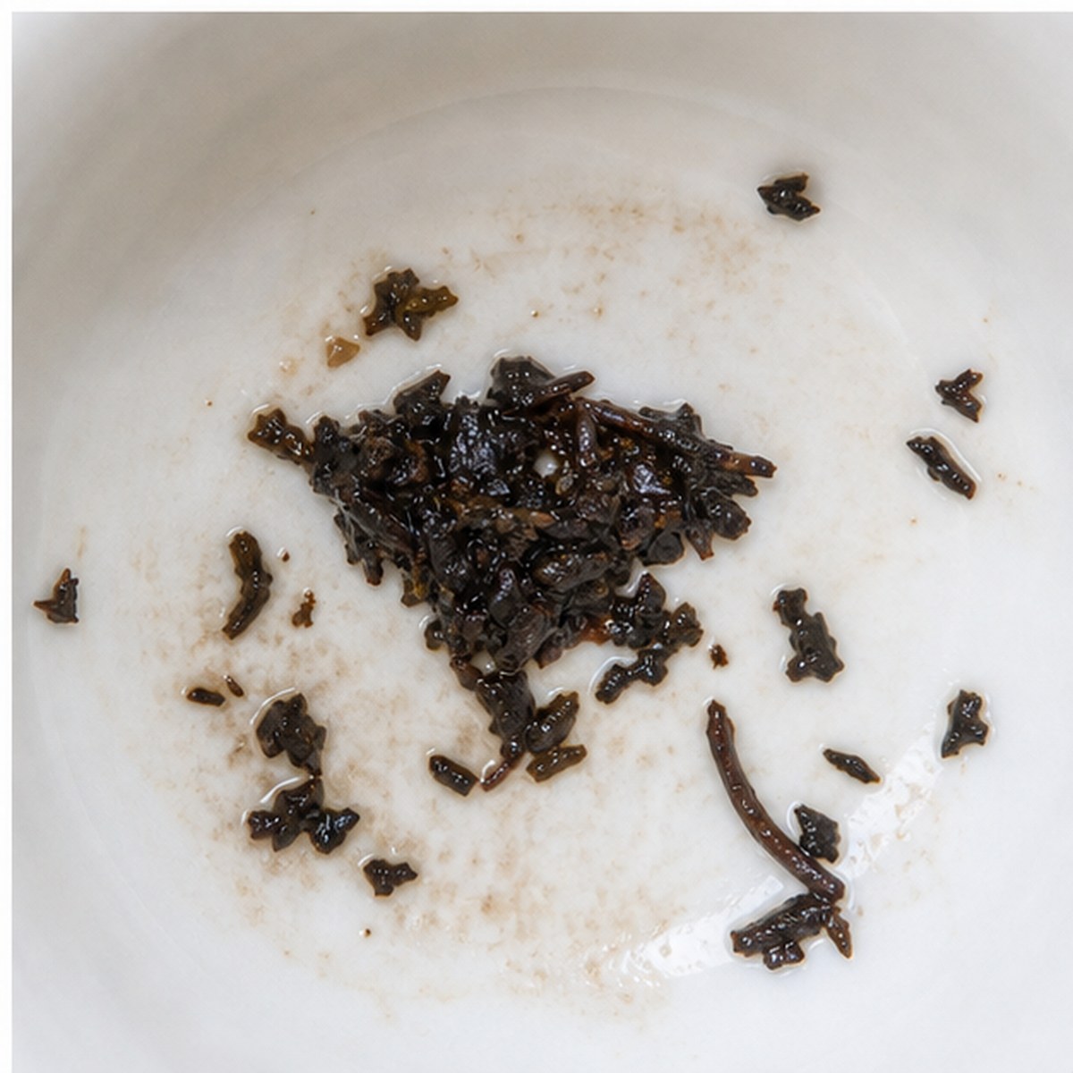 Ostrich tea leaves cup variation three