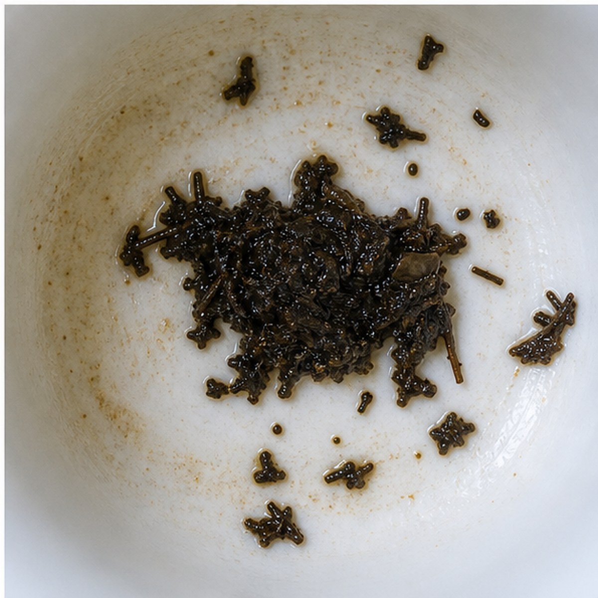 Ox tea leaves cup variation three