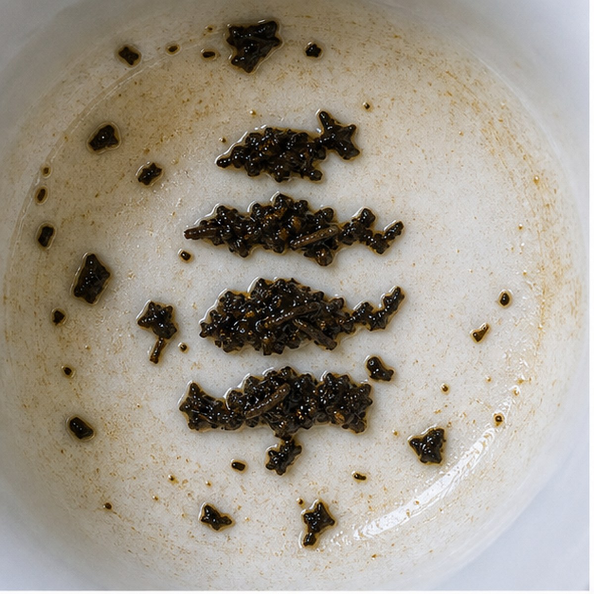 Pagoda tea leaf reading cup example