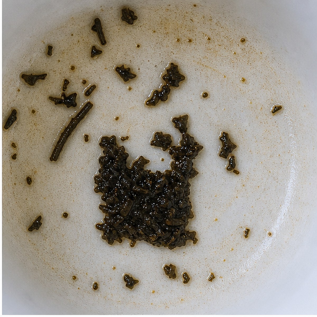 Pail tea leaves cup variation one