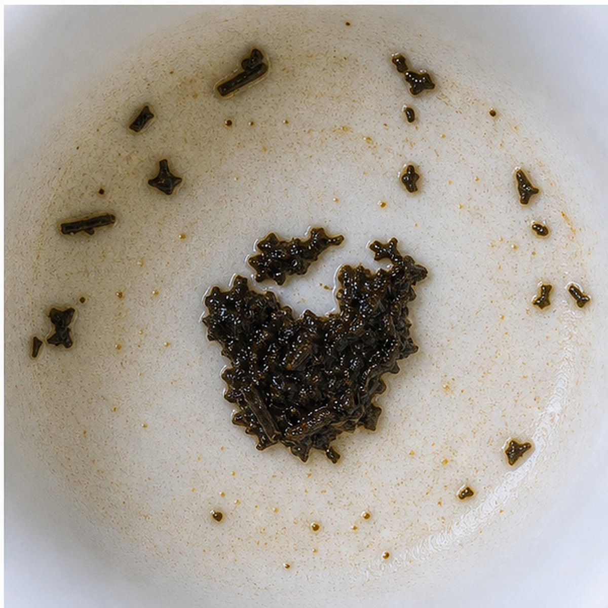 Pail tea leaves cup variation three