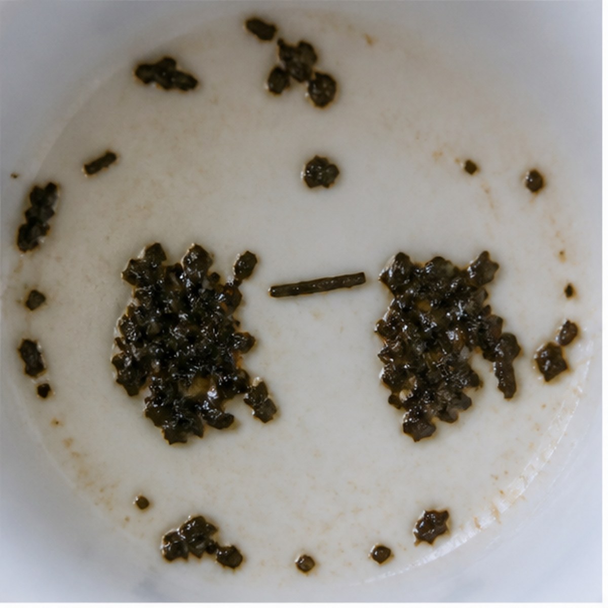 Pails On Yoke tea leaf reading cup example