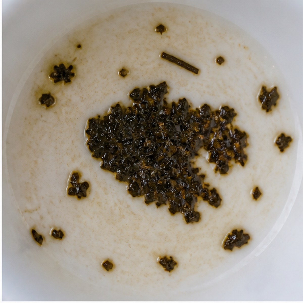 Palette tea leaves cup variation one