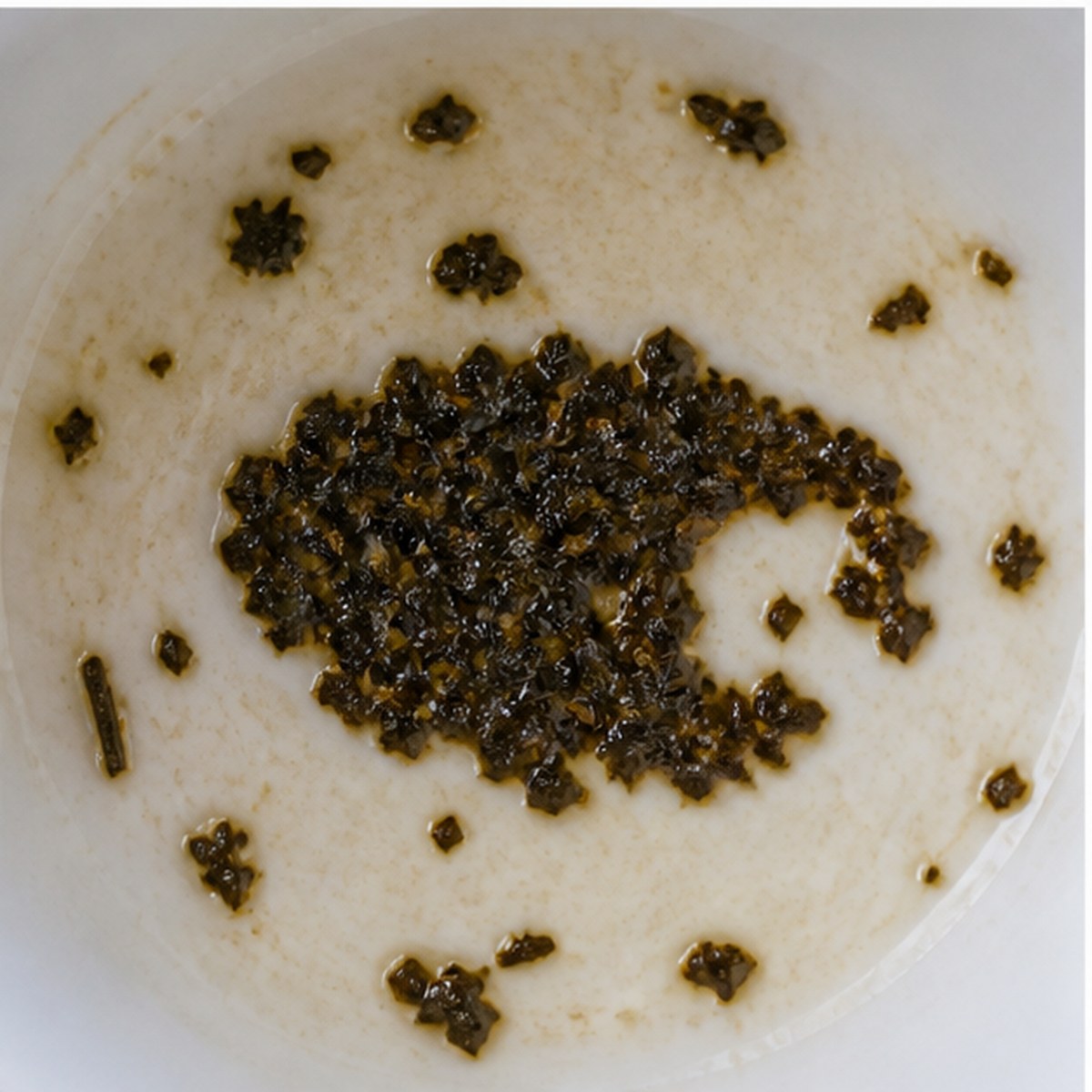 Palette tea leaves cup variation two