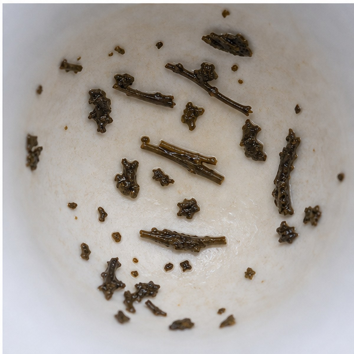 Parallel Lines tea leaves cup variation three
