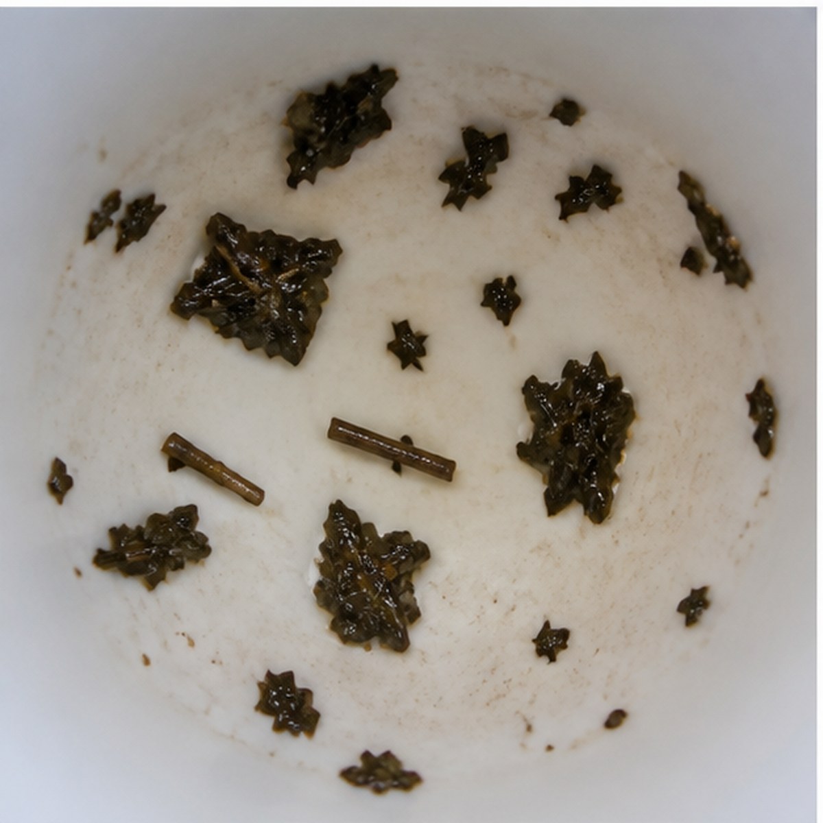 Parcels tea leaves cup variation two