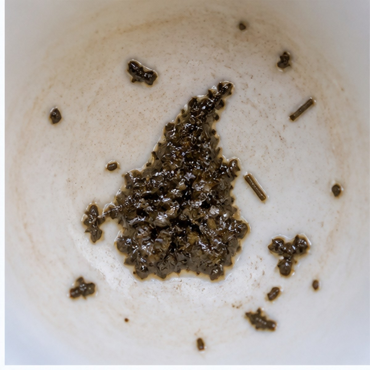 Pear tea leaves cup variation one
