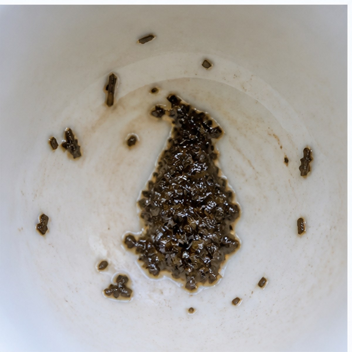 Pear tea leaves cup variation two