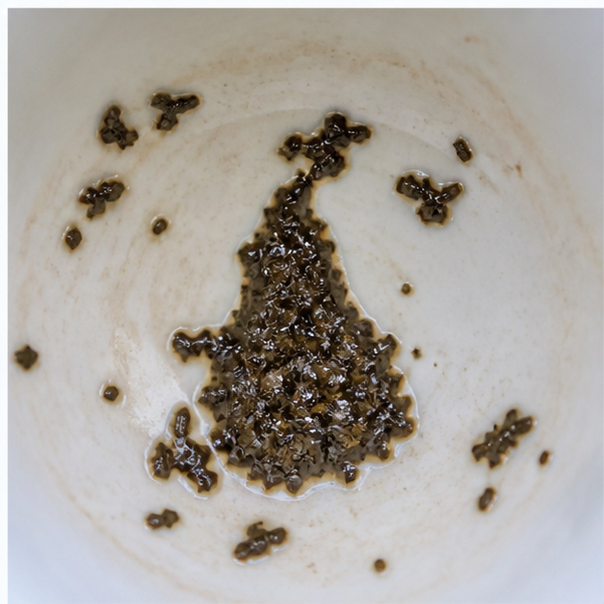 Pear tea leaves cup variation three
