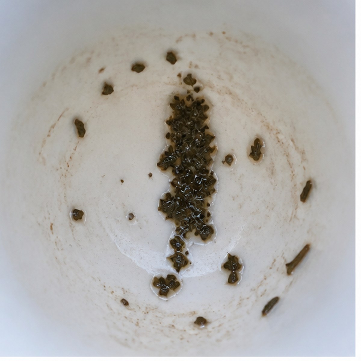 Pedestrian tea leaf reading cup example