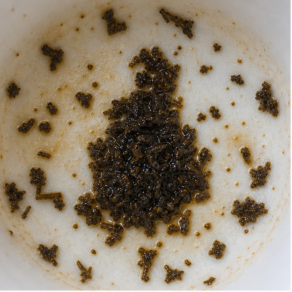 Pepper-Pot tea leaf reading cup example