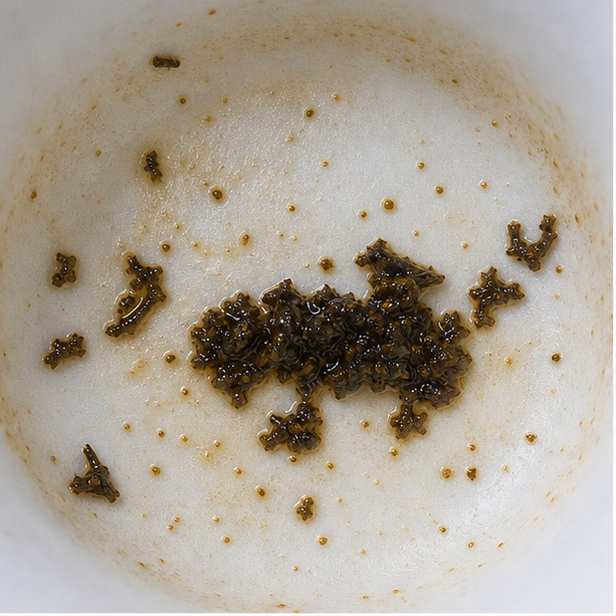 Perambulator tea leaf reading cup example