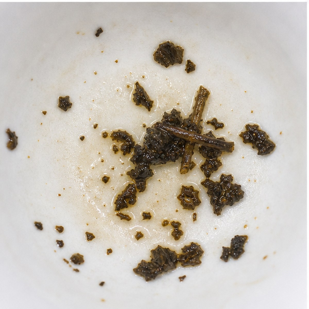 Pickaxe tea leaves cup variation two
