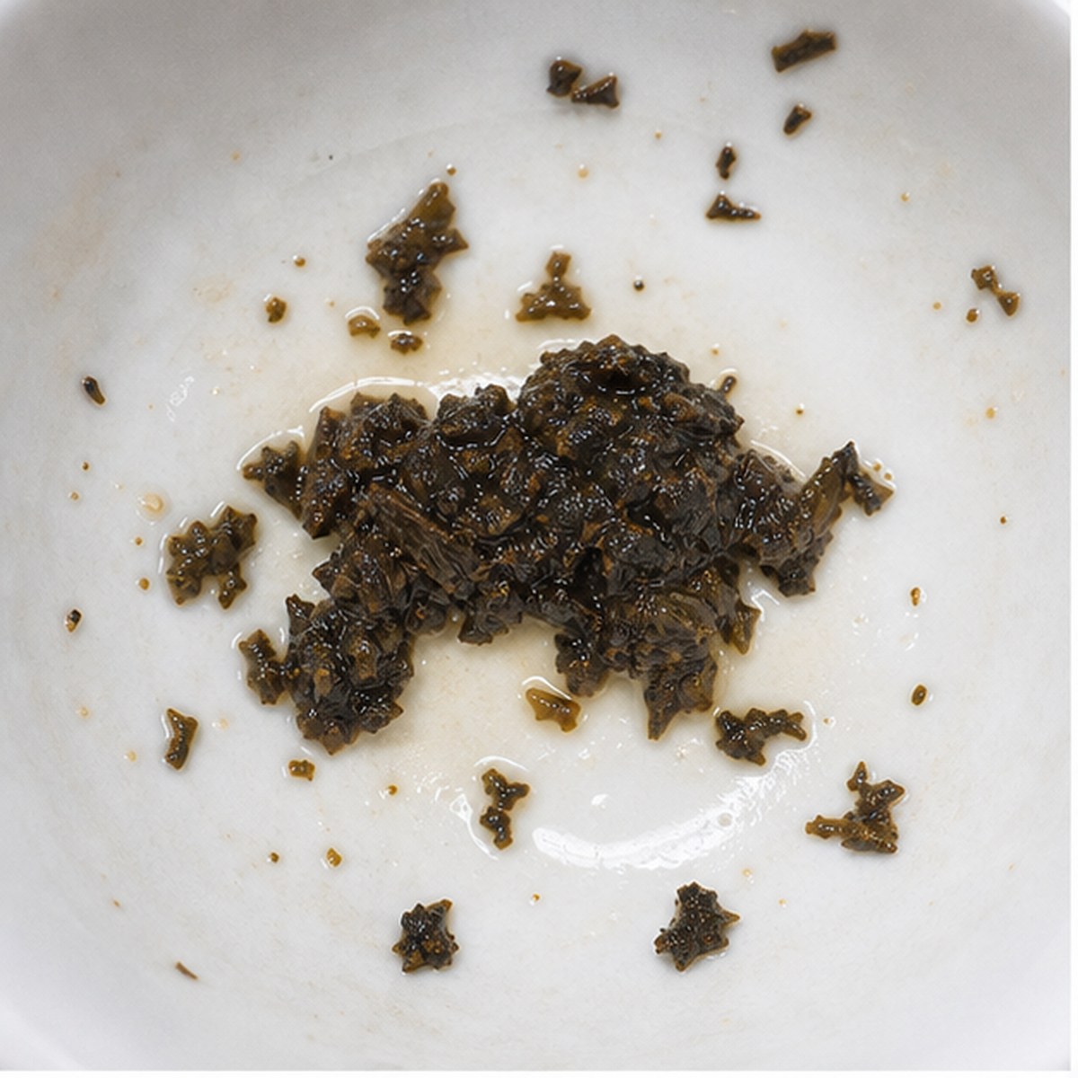 Pig tea leaf reading cup example