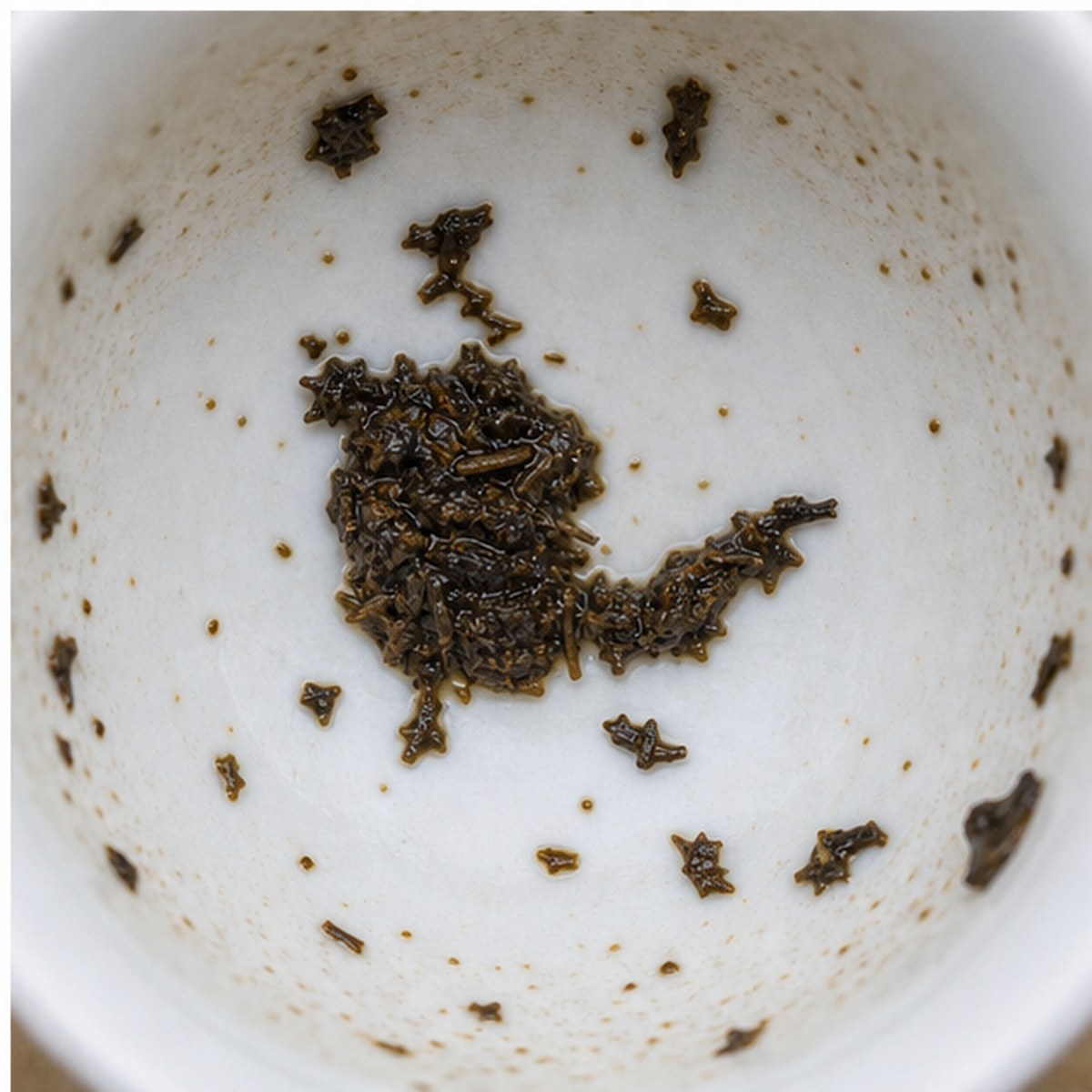 Pipe tea leaves cup variation three