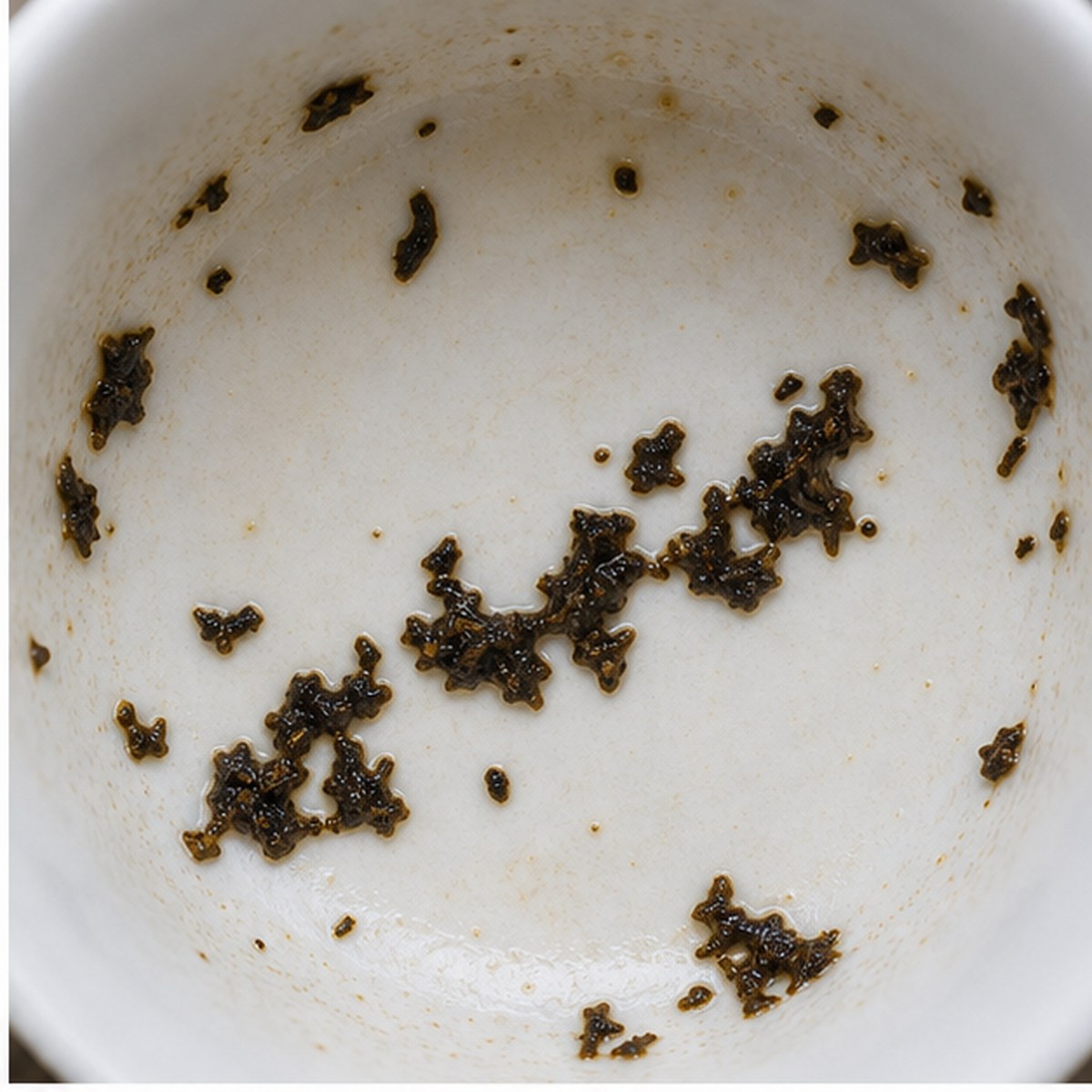 Plough tea leaves cup variation one