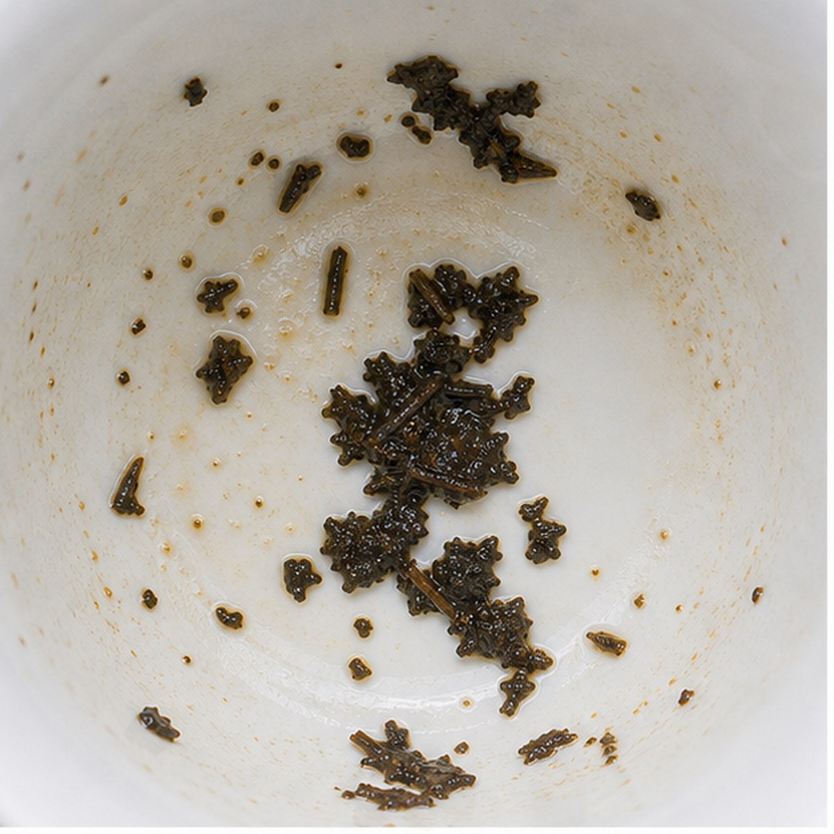 Policeman tea leaf reading cup example