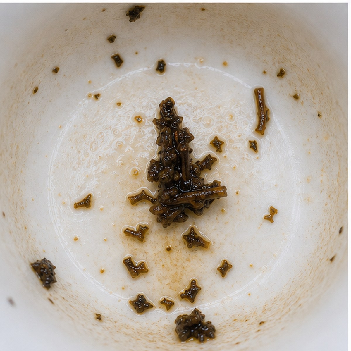 Post tea leaves cup variation two